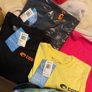 SET OF 3 COSTA SHIRTS 🤍🤍